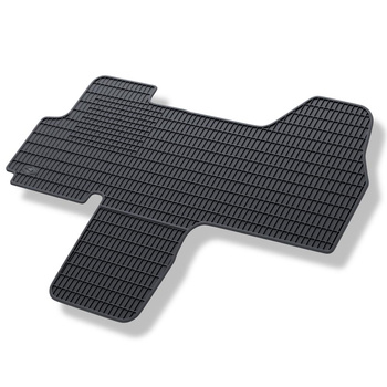 Alfombrillas de goma adecuadas para Fiat Ducato III Furgoneta (2007-2014) - alfo