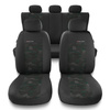 Fundas universales para asientos de coche para Opel Mokka A, B (2012-....) - UNE-GR