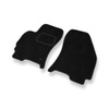 Alfombrillas de Velour adecuadas para Ford Mondeo III Hatchback, Familiar, Berlina (2000-2007) - alfombras para coche - Premium color negro