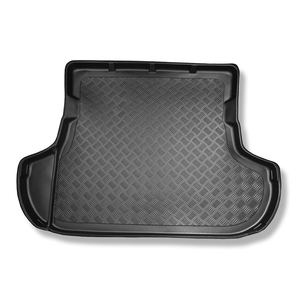 Alfombra para maletero adecuada para Peugeot 4007 SUV (03.2007-08.2012) - Protector maletero - Alfombrilla maletero antideslizante - 5/7 plazas; 3a fila abatible (con y sin subwoofer)