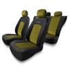 Fundas universales para asientos de coche para Fiat Stilo (2001-2007) - S-Y