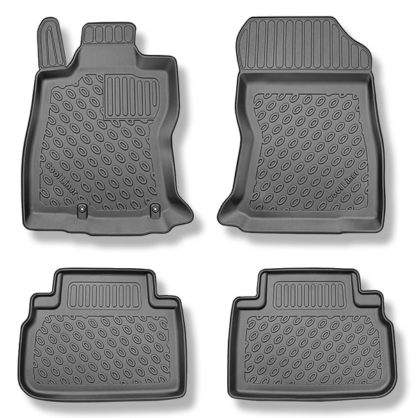 Alfombrillas de TPE adecuadas para Subaru Forester V e-Boxer SUV (06.2019-10.2024) - alfombras para coche