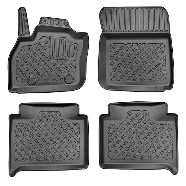 Alfombrillas de TPE adecuadas para Renault ZOE Hatchback (12.2012-05.2019) - alfombras para coche