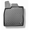Conjunto de alfombrilla para maletero y alfombrillas para el interior del coche TPE para: Volkswagen ID.4 SUV (12.2020-....) - maletero superior; suelo móvil en la posición superior