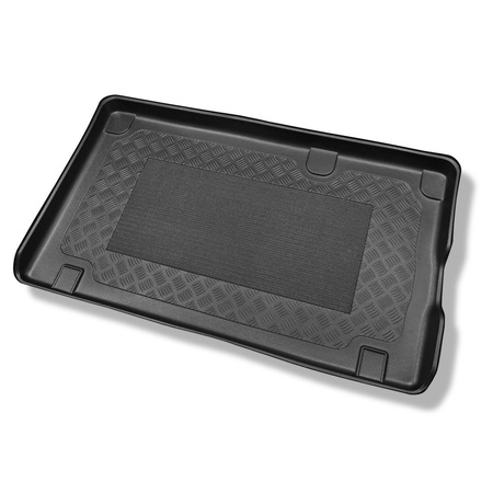 Alfombra para maletero adecuada para Fiat Scudo II Panorama Familiar (2007-2016) - Protector maletero - Alfombrilla maletero antideslizante - distancia entre ejes larga; para detrás de la 3a fila de asientos