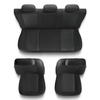 Fundas universales para asientos de coche para Fiat Albea I, II (2002-2010) - MD-2