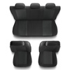 Fundas universales para asientos de coche para Mitsubishi Outlander I, II, III (2001-2019) - MD-2