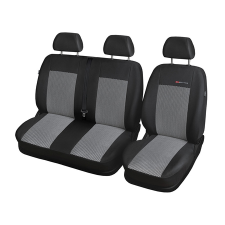 Fundas de asientos hechas a medida para Fiat Ducato II Furgonetaeta (2006-2014) - E2