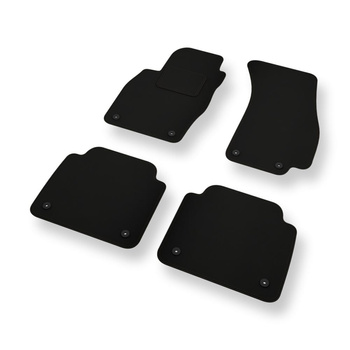 Alfombrillas de fieltro adecuadas para Audi A8 IV D5 Berlina (2017-....) versión