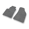 Alfombrillas de Velour adecuadas para Lancia Delta III (2008-2014) - alfombras para coche - Premium color gris