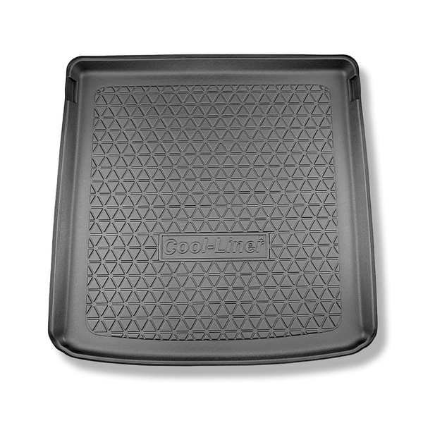 Alfombra para maletero adecuada para Volkswagen Golf VIII Variant (11.2020-....) - Protector maletero - Alfombrilla maletero antideslizante - maletero superior; piso móvil en la posición más alta; también versión Hybrid mHEV