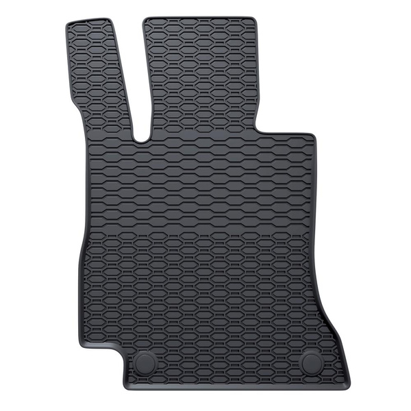 Alfombrillas de goma adecuadas para Mercedes-Benz CLS C257 Coupé (2018-2023) - alfombras para coche - negro - 4 unidades