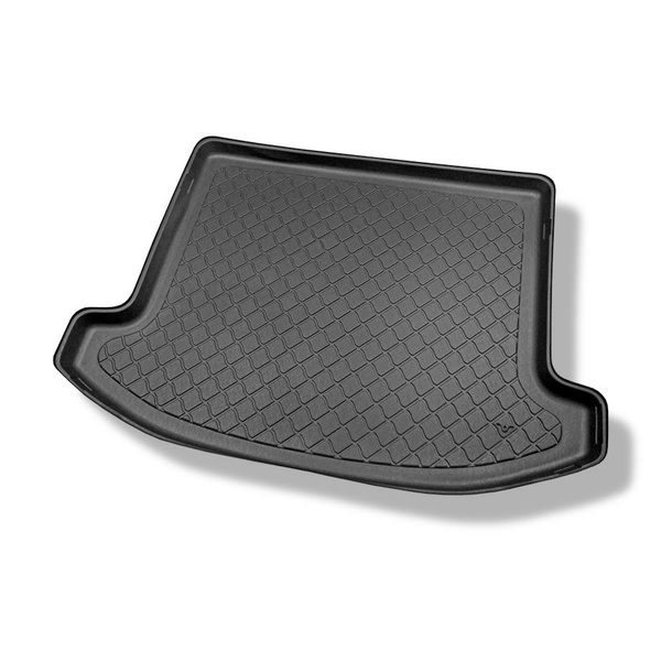 Conjunto de alfombrilla para maletero y alfombrillas para el interior del coche TPE para: Kia Carens IV Monovolumen (04.2013-08.2019) - 5 plazas; 3a fila abatible