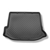 Alfombra para maletero adecuada para Volvo V60 Familiar (10.2010-01.2018) - Protector maletero - Alfombrilla maletero antideslizante - también versión Cross Country; no adecuado para versión Plug-in híbrida