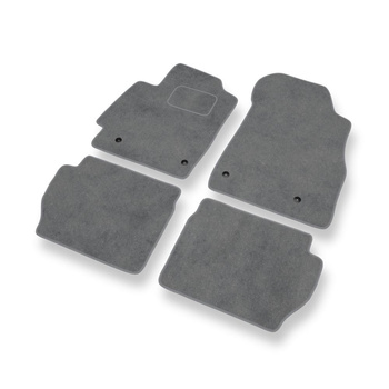 Alfombrillas de Velour adecuadas para Mazda 2 II Hatchback, Berlina (2007-2014) 