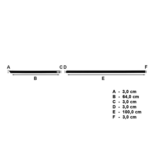Protectores laterales negros para el coche Honda HR-V SUV (2015-2021) - (longitud de los protectores: 1000mm; 640mm)