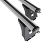 Portaequipajes de techo adecuadas para Iveco Daily III, IV, V, VI Furgoneta (2000-....) - baca plata para coche - barras para techo de coche - puntos de montaje - aluminio