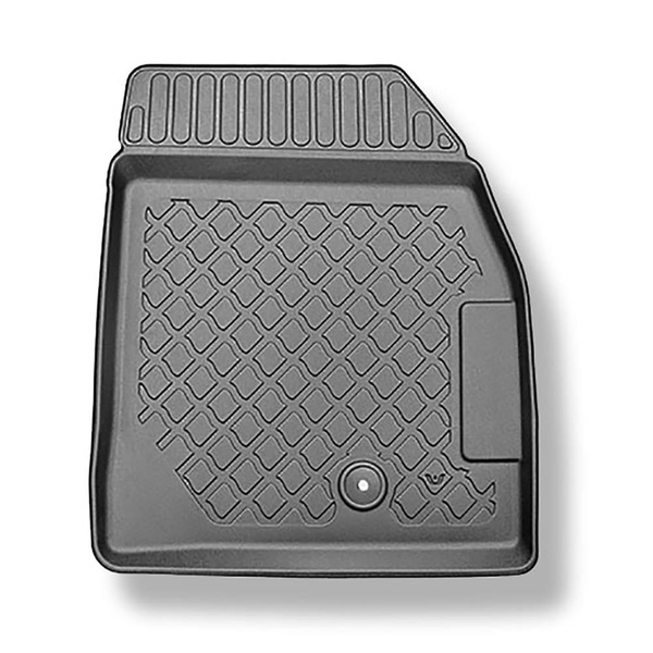 Conjunto de alfombrilla para maletero y alfombrillas para el interior del coche TPE para: Ford Mustang Mach-E SUV (05.2021-....) - maletero superior; suelo móvil en la posición superior