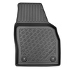 Conjunto de alfombrilla para maletero y alfombrillas para el interior del coche TPE PREMIUM para: Seat Arona Crossover (11.2017-....) - parte superior del maletero; modelos con base móvil del maletero