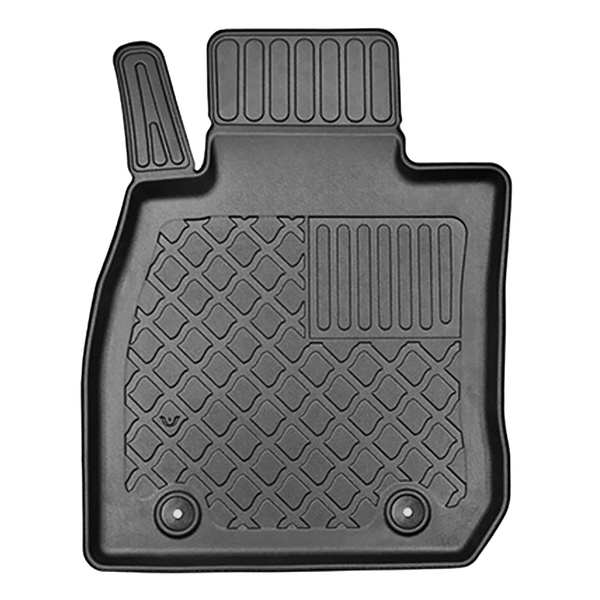 Conjunto de alfombrilla para maletero y alfombrillas para el interior del coche TPE para: Mazda 2 III Hatchback (02.2015-2023)