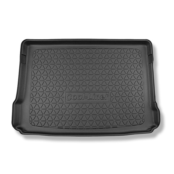 Alfombra para maletero adecuada para Mercedes-Benz EQA H243 SUV (03.2021-....) - Protector maletero - Alfombrilla maletero antideslizante - maletero superior; piso móvil en la posición más alta