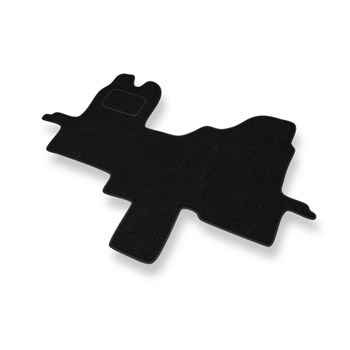 Alfombrillas de fieltro adecuadas para Ford Transit VII (2006-2013) - alfombras para coche - color negro