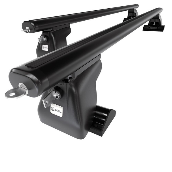 Portaequipajes de techo adecuadas para Ford Maverick SUV (1998-2004) - baca negra para coche - barras para techo de coche - perfil en T - aluminio