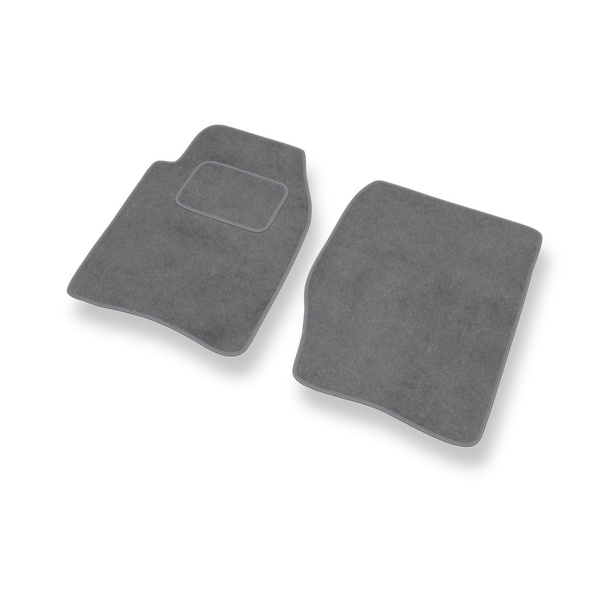 Alfombrillas de Velour adecuadas para Land Rover Discovery II SUV (1998-2004) - alfombras para coche - Premium color gris