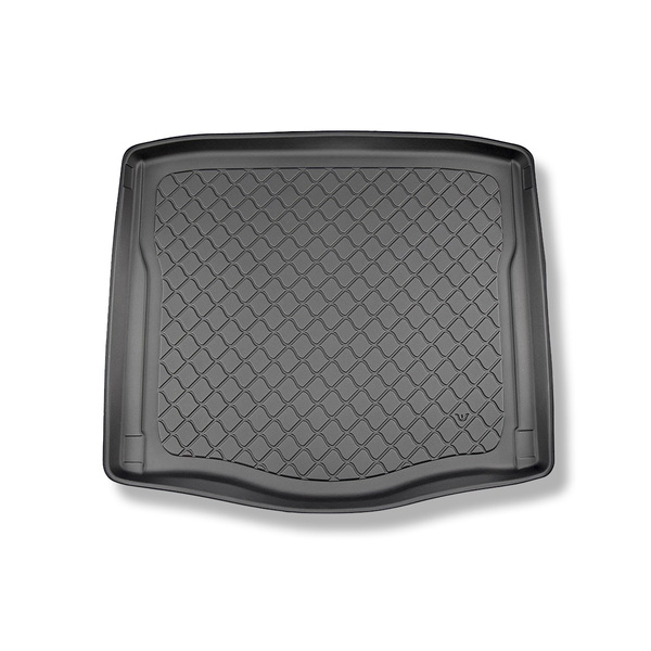 Alfombra para maletero adecuada para Mercedes-Benz CLA C117 Coupé (03.2013-03.2019) - Protector maletero - Alfombrilla maletero antideslizante - sin compartimento izquierdo