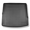 Alfombra para maletero adecuada para Seat Tarraco SUV (10.2018-....) - Protector maletero - Alfombrilla maletero antideslizante - 5 plazas; para el maletero superior; modelos con el piso móvil del maletero / 7 plazas; 3a fila abatible