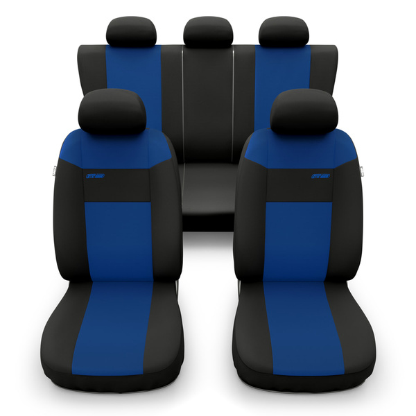 Fundas universales para asientos de coche para Audi A3 8L, 8P, 8V, 8Y (1996-....) - RSL-BL