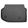 Alfombrillas de TPE adecuadas para BMW 5 F10 Berlina (03.2010-2013) - X-drive; espacio de guías de los asientos delanteros (parte trasera) 415 mm - alfombras para coche