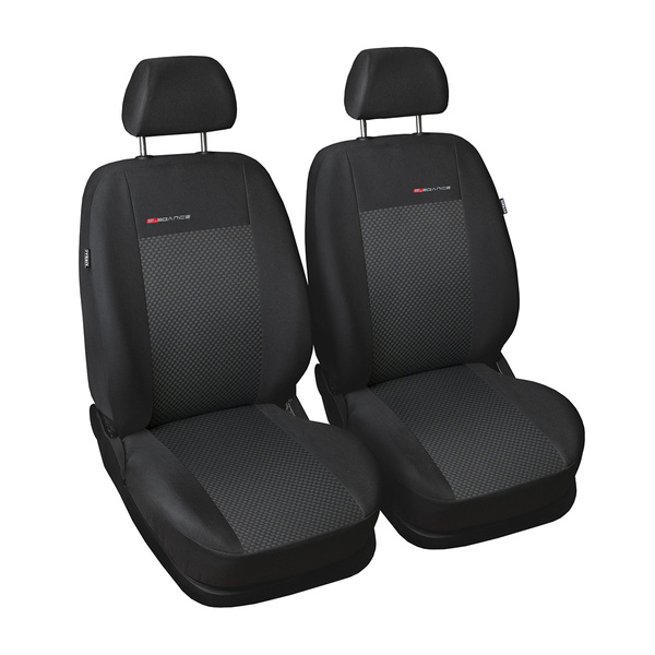 Fundas de asientos hechas a medida para Citroen Nemo Furgoneta (2007-2019) solo asientos delanteros - dos individuales - E3