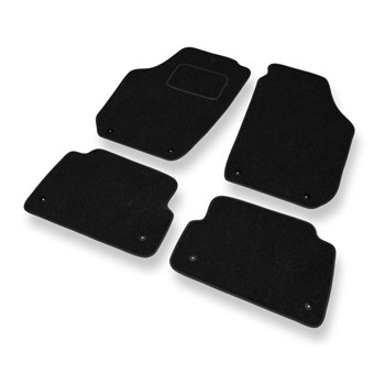 Alfombrillas de fieltro adecuadas para Skoda Fabia II Hatchback, Familiar (2007-