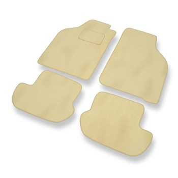 Alfombrillas de Velour adecuadas para Ford KA I Hatchback (1996-2008) - alfombra