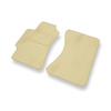 Alfombrillas de Velour adecuadas para Saab 9-2X I Familiar (2004-2006) - alfombras para coche - Premium color beige