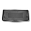 Alfombra para maletero adecuada para Volkswagen Multivan T6 L1 Furgoneta (06.2015-2021) - Protector maletero - Alfombrilla maletero antideslizante - distancia entre ejes corta; para detrás de la 3a fila de asientos, dimensiones de la alfombrilla 124 cm an