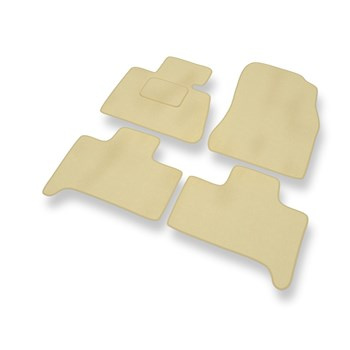 Alfombrillas de Velour adecuadas para BMW X5 I E53 SAV (1999-2006) - alfombras p