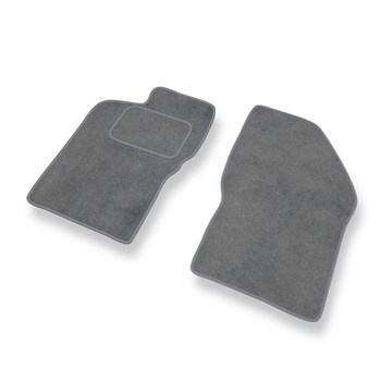 Alfombrillas de Velour adecuadas para Alfa Romeo 147 (2000-2010) - alfombras para coche - Premium color gris