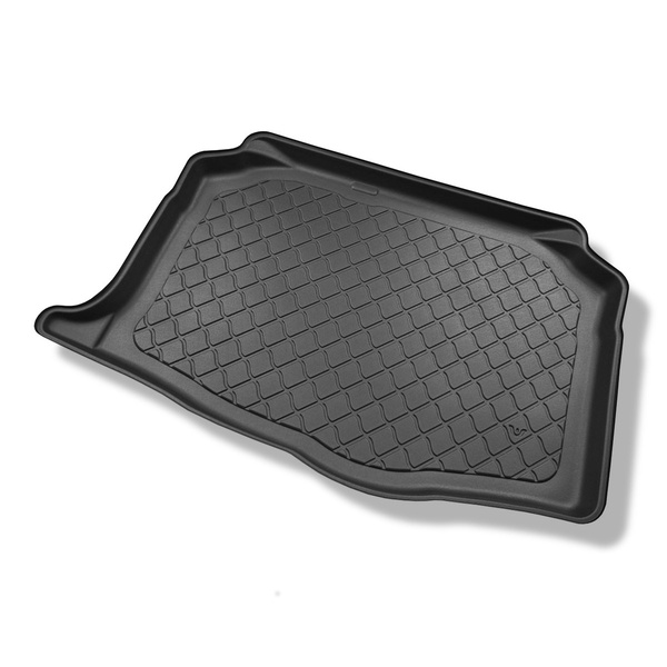 Alfombra para maletero adecuada para Seat Ibiza V 6F Hatchback (06.2017-....) - Protector maletero - Alfombrilla maletero antideslizante - parte inferior del maletero; modelos sin base móvil en el maletero