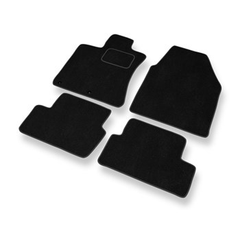 Alfombrillas de Velour adecuadas para Nissan Qashqai I Crossover (2007-2013) - a