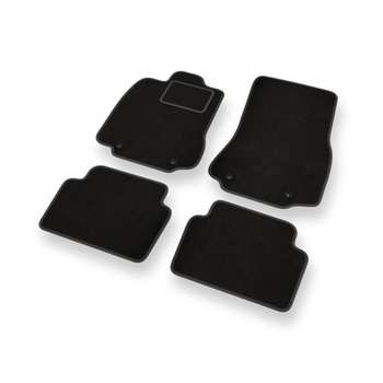 Alfombrillas de Velour adecuadas para Jaguar XF I Berlina, Sportbrake (2008-2015
