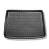 Alfombra para maletero adecuada para Mercedes-Benz Classe B W246, W247 Sports Tourer (10.2011-....) - Protector maletero - Alfombrilla maletero antideslizante - parte superior del maletero; con base doble del maletero (con EASY VARIO PLUS SYSTEM y superfi