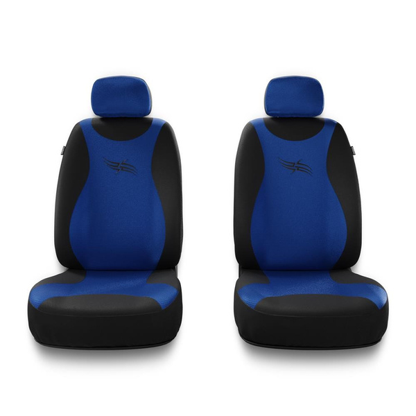Fundas universales para asientos de coche para Fiat Doblo I, II, III, IV, V (2000-....) - TR-BL