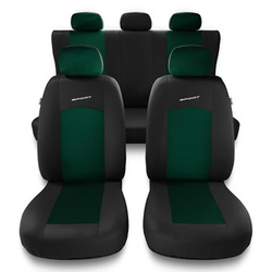 Fundas universales para asientos de coche para Audi A2 (1999-2005) - S-GR