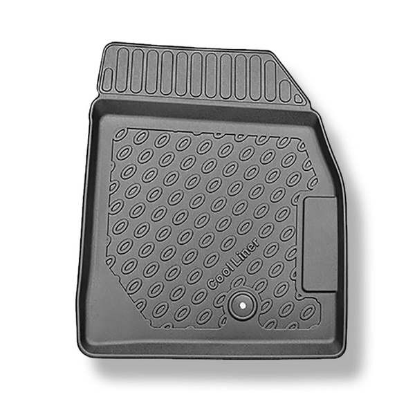 Conjunto de alfombrilla para maletero y alfombrillas para el interior del coche TPE para: Ford Mustang Mach-E SUV (05.2021-....) - maletero superior; suelo móvil en la posición superior