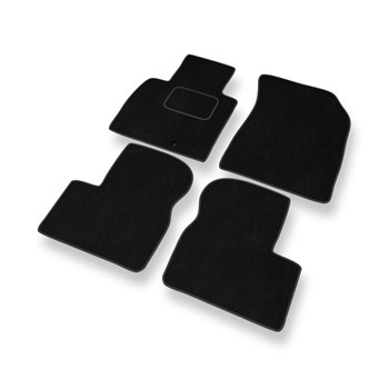 Alfombrillas de Velour adecuadas para Nissan Micra IV Hatchback (2010-2017) - al