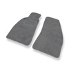 Alfombrillas de Velour adecuadas para Alfa Romeo GTV Coupé (1995-2006) - alfombras para coche - Premium color gris
