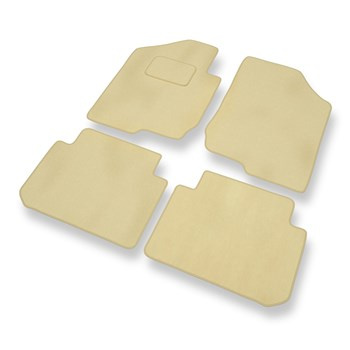 Alfombrillas de Velour adecuadas para Kia Carens III Monovolumen (2006-2012) - a