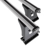 Portaequipajes de techo adecuadas para Fiat Panda II Hatchback (2003-2011) - baca plata para coche - barras para techo de coche - puntos de montaje - aluminio